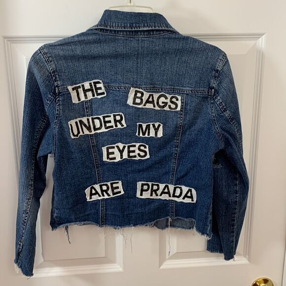 St. John’s Bay size small/medium refurbished denim jacket - Picture 1 of 8